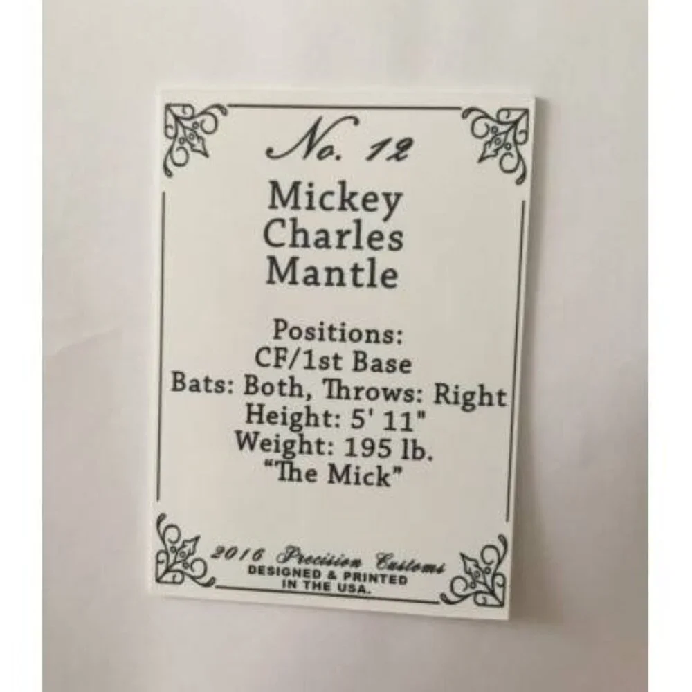 Mickey Mantle Custom Card (048)